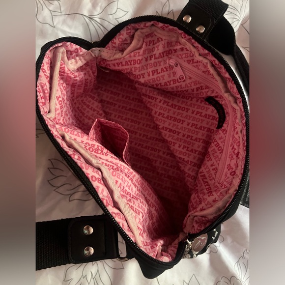 PLAYBOY BUNNY VINTAGE Y2K PLAYBOY BUNNY PURSE / Shoulder bag VERY RARE BAG - Picture 5 of 17